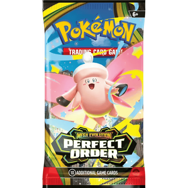 POKEMON TCG MEGA EVOLUTION PERFECT ORDER BOOSTER BUNDLE INGLES 11