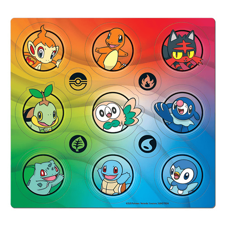 POKEMON TCG FIRST PARTNET ILLUSTRATION COLLECTION SERIES 1 30TH  ANNIVERSARY INGLES 6