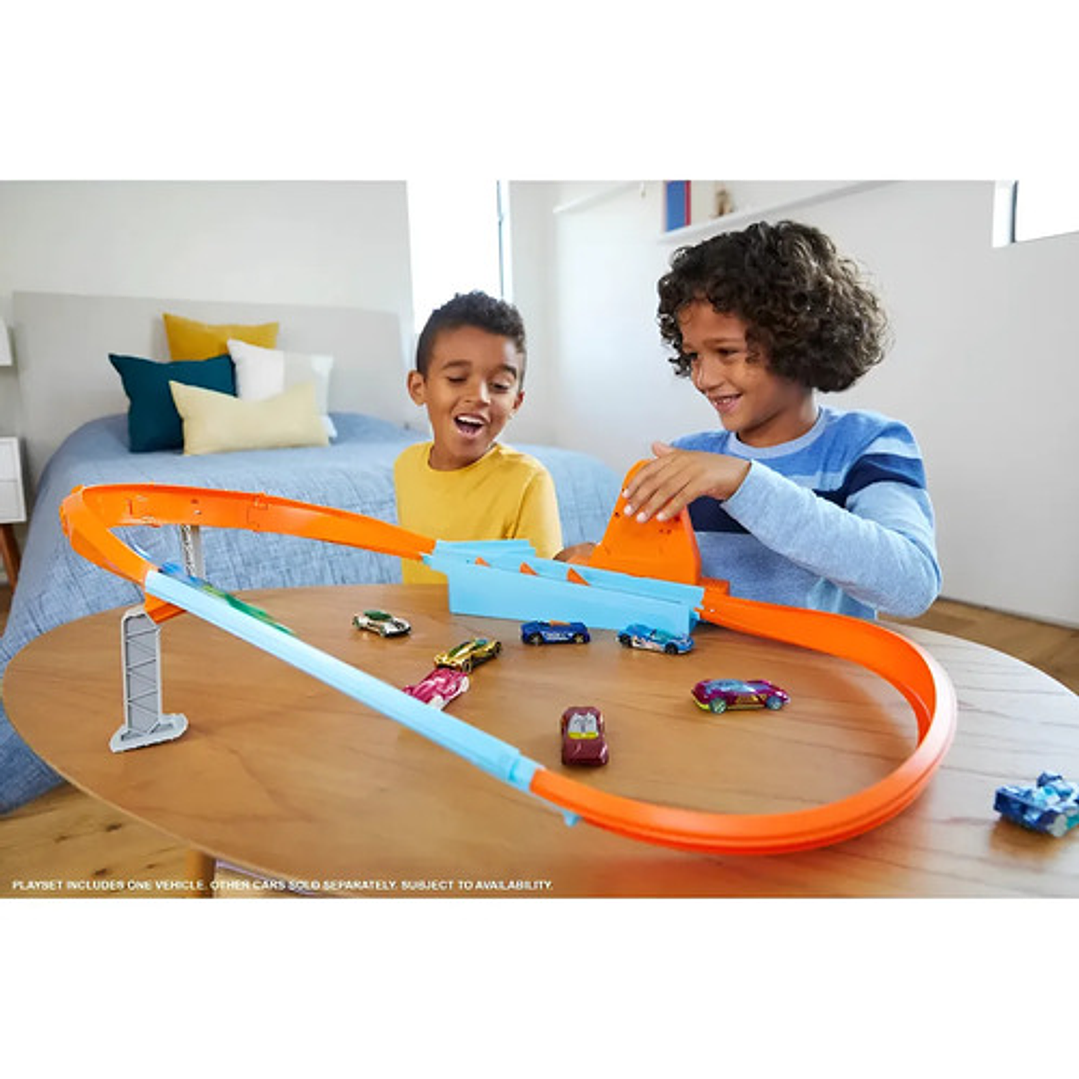 Hot Wheels Action Campeonato De Rapidez Pista De Juguete 6