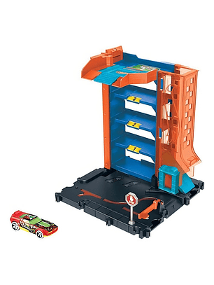 HOT WHEELS CITY PISTA APARCAMIENTO DOWNTOWN