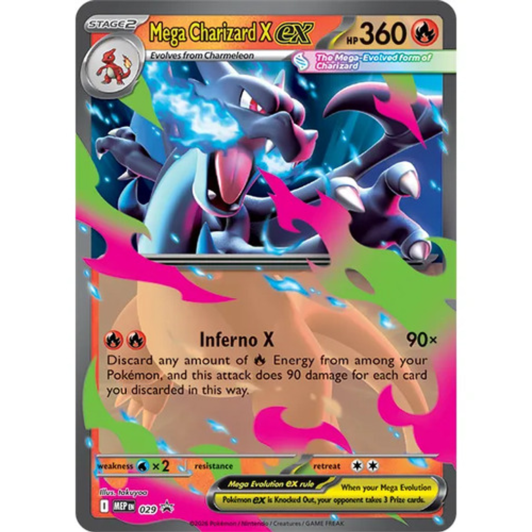 Pokemon Tcg Ingles Mega Charizard Ex Tin Lata Mega Charizard 2
