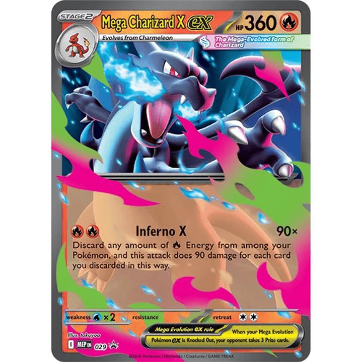 Pokemon Tcg Ingles Mega Charizard Ex Tin Lata Mega Charizard 2