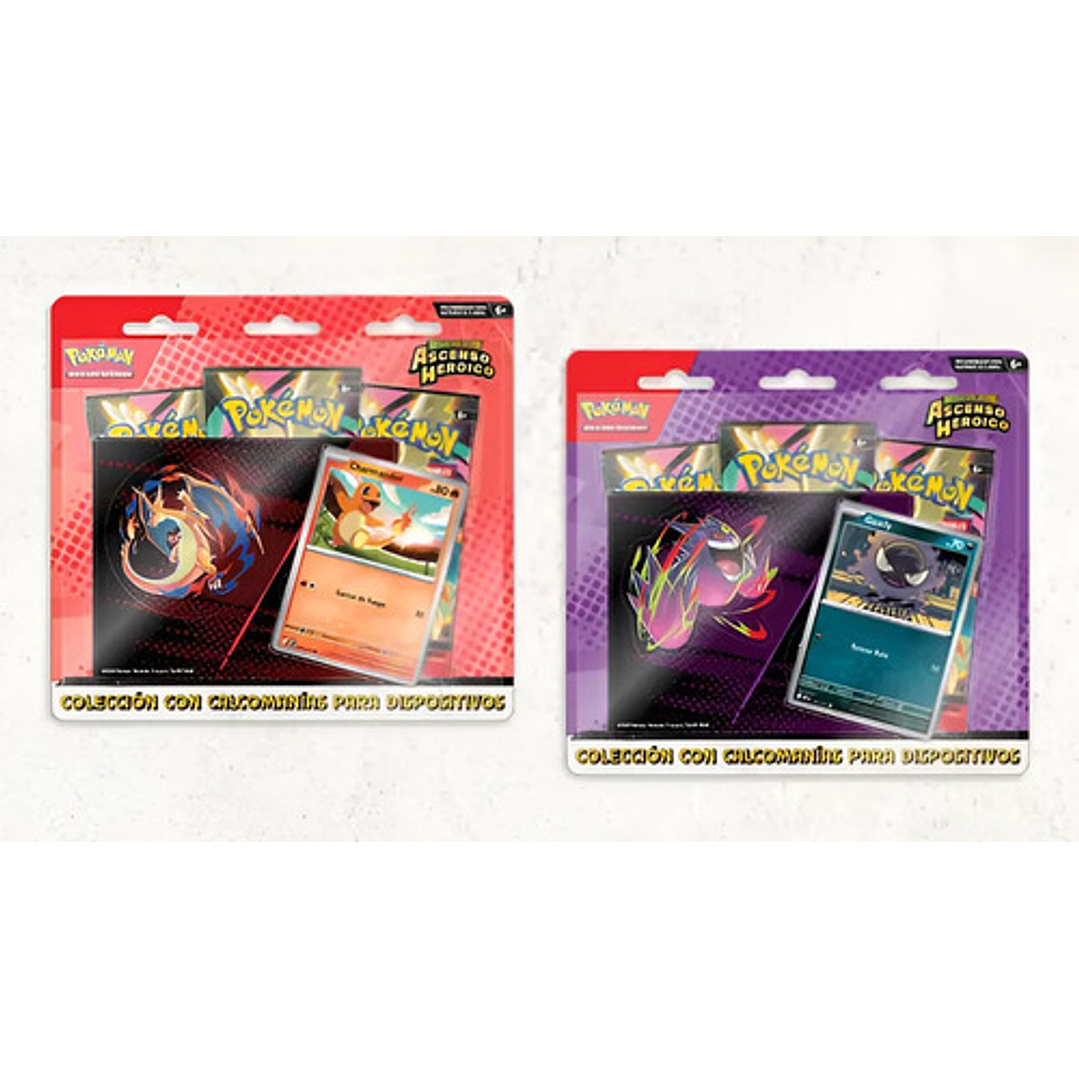 Pokemon Tcg Español Par Ascended Heroes Sticker Collection 3