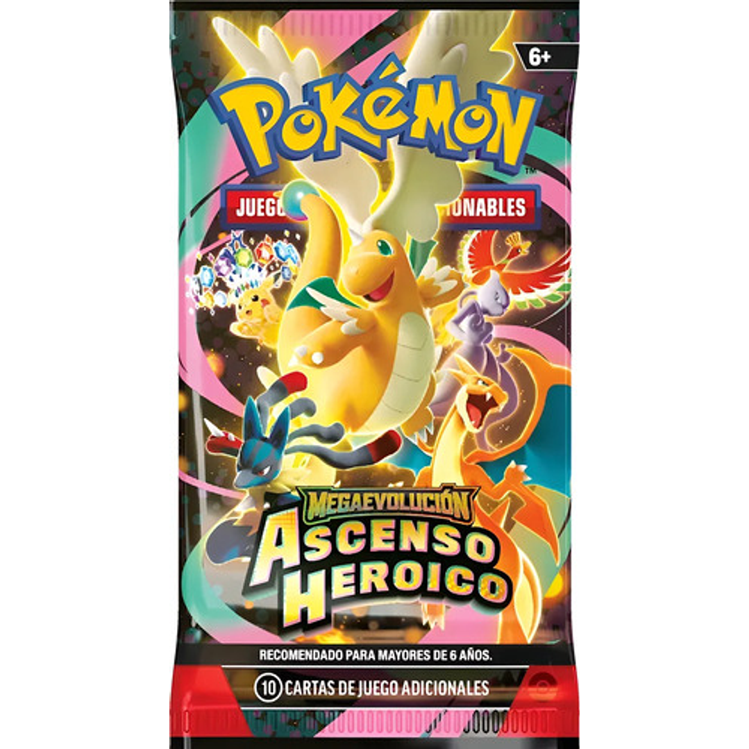 Pokemon Tcg Español Par Ascended Heroes Sticker Collection 4