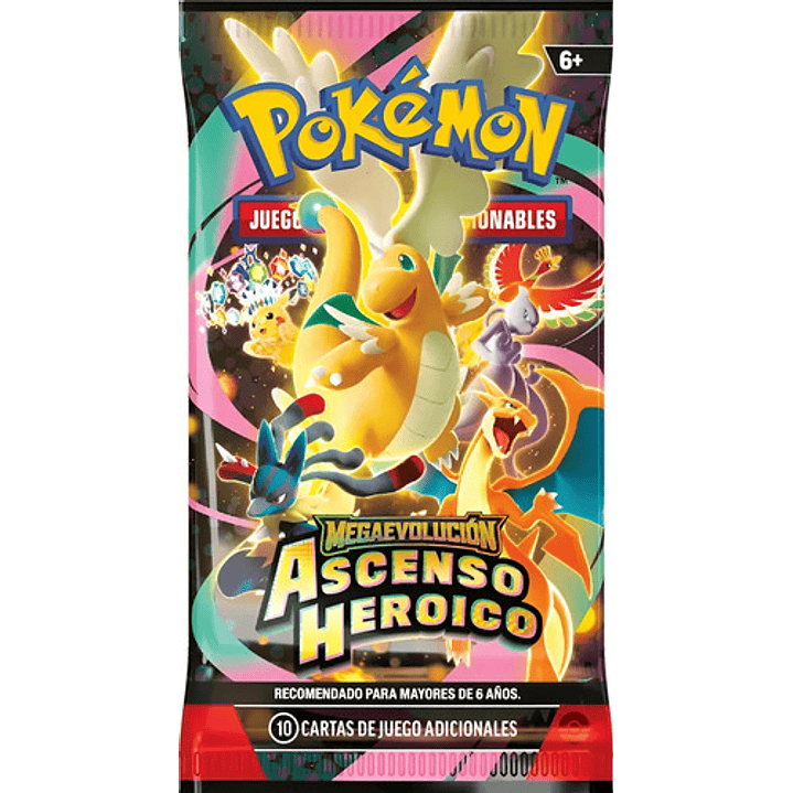 Pokemon Tcg Español Par Ascended Heroes Sticker Collection 4