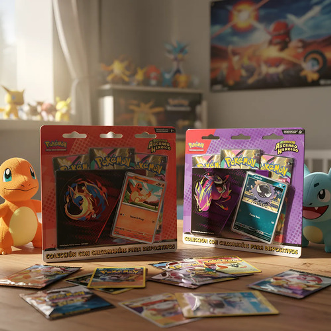 Pokemon Tcg Español Par Ascended Heroes Sticker Collection 7