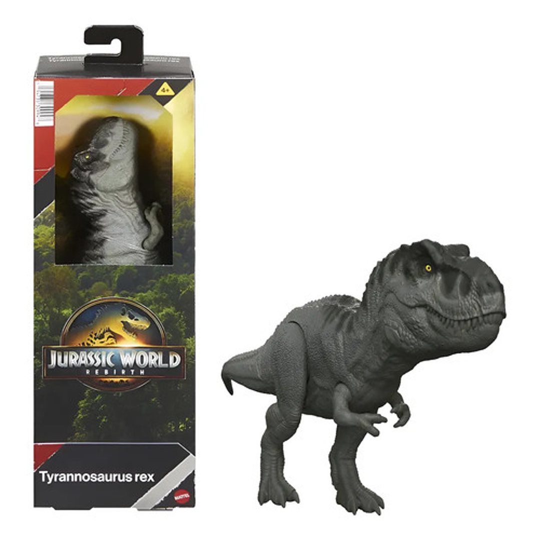 Jurassic World Rebirth Tiranosaurio Rex Original Mattel 3
