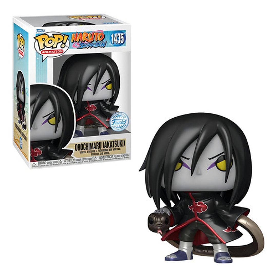 Figura Orochimaru Akatsuki Funko Pop Naruto Vinilo Coleccionable 2