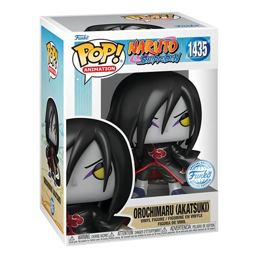 Figura Orochimaru Akatsuki Funko Pop Naruto Vinilo Coleccionable 3