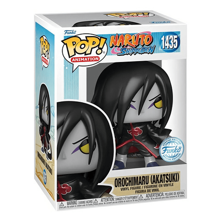 Figura Orochimaru Akatsuki Funko Pop Naruto Vinilo Coleccionable 3