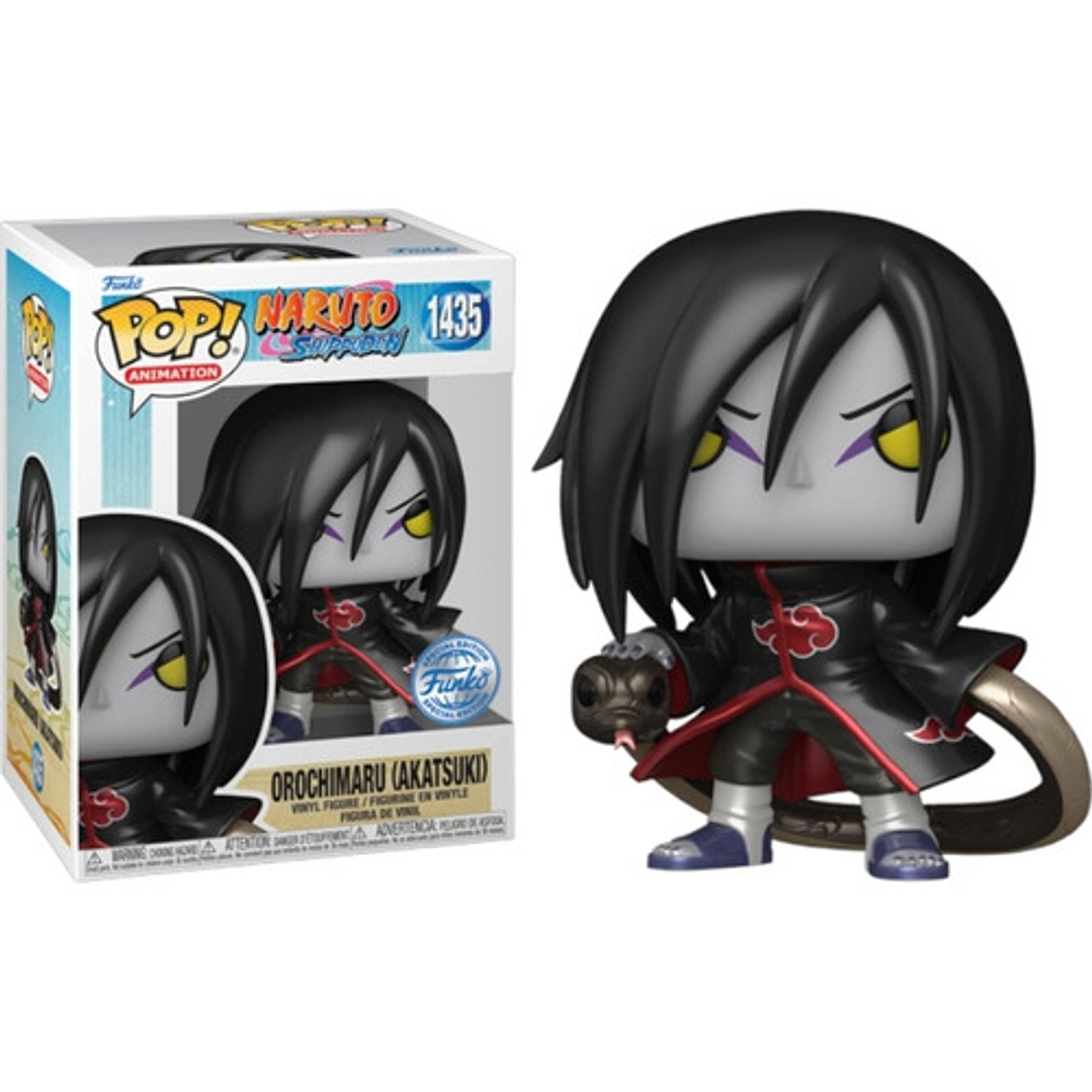 Figura Orochimaru Akatsuki Funko Pop Naruto Vinilo Coleccionable 4