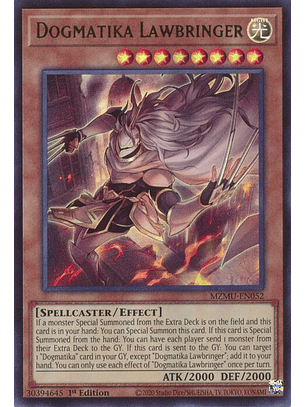 DOGMATIKA LAWBRINGER MZMU-EN052 ULTRA RARE