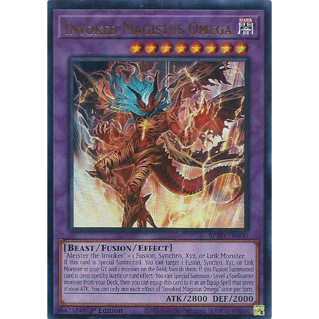 INVOKED MAGISTUS OMEGA MZMU-EN100 ULTRA RARE 1