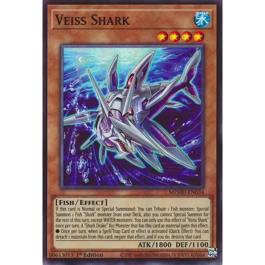 VEISS SHARK MZMU-EN034 SUPER RARE 1