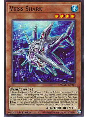 VEISS SHARK MZMU-EN034 SUPER RARE