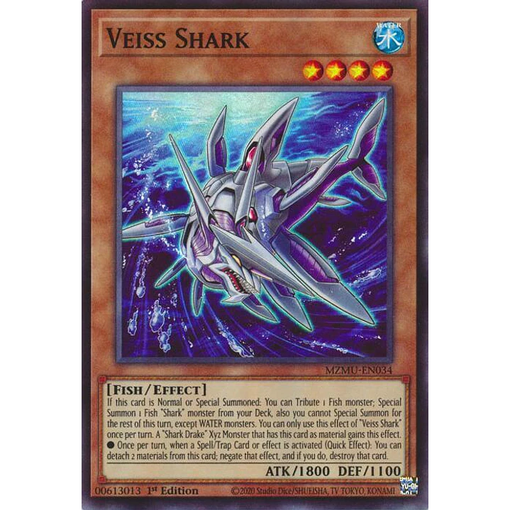 VEISS SHARK MZMU-EN034 SUPER RARE 1