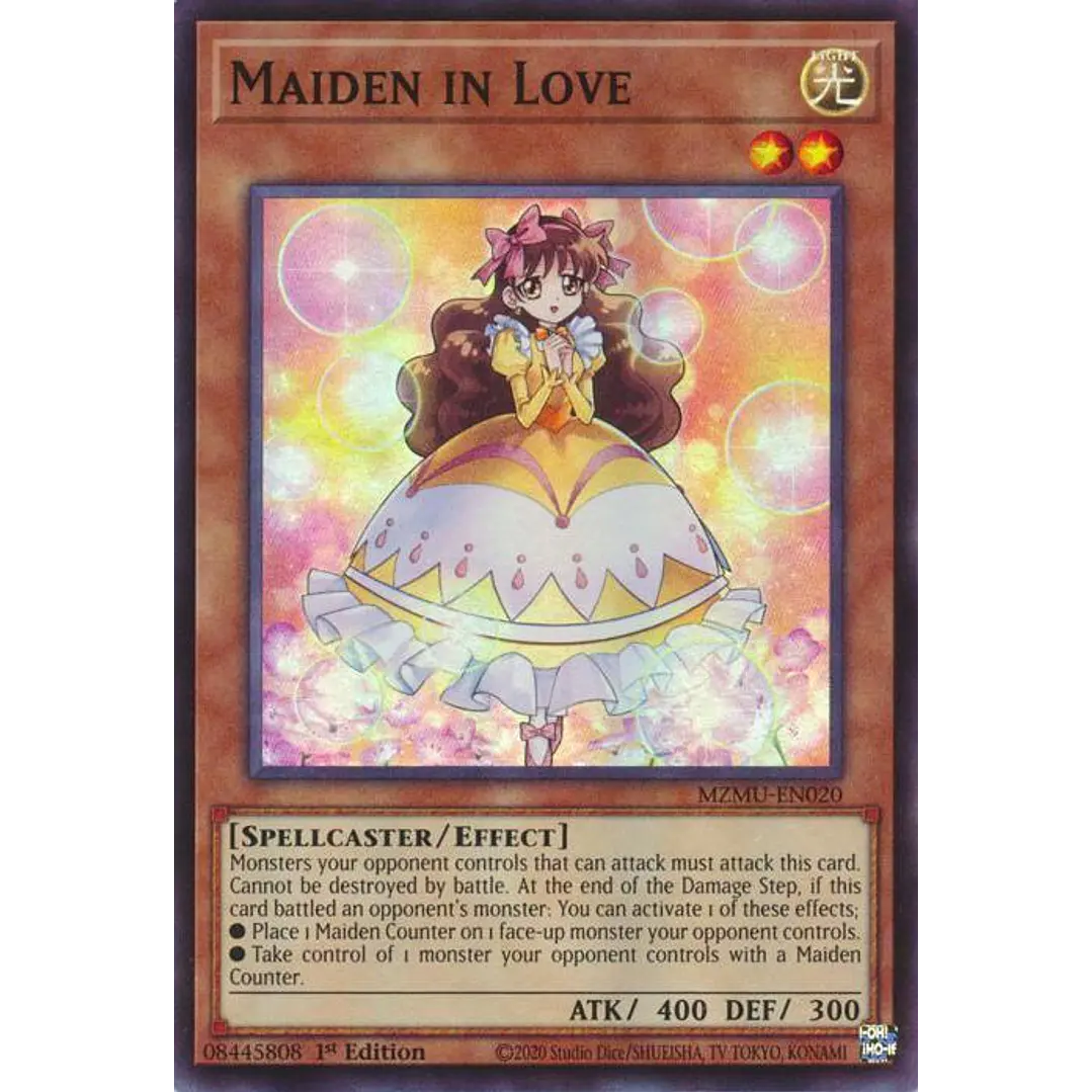 MAIDEN IN LOVE MZMU-EN020 SUPER RARE 1
