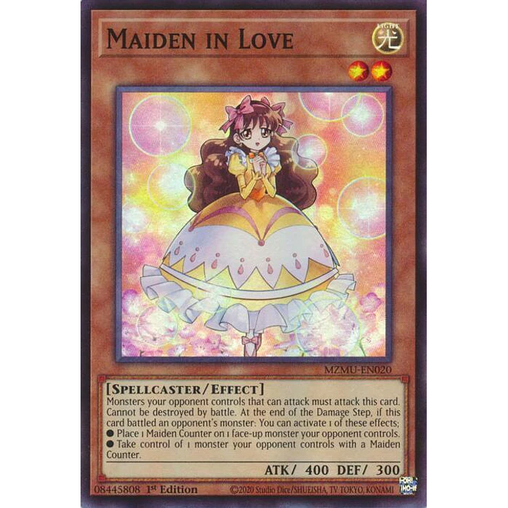 MAIDEN IN LOVE MZMU-EN020 SUPER RARE 1