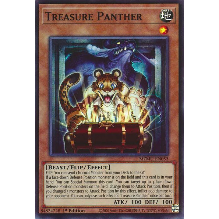TREASURE PANTHER MZMU-EN053 SUPER RARE 1
