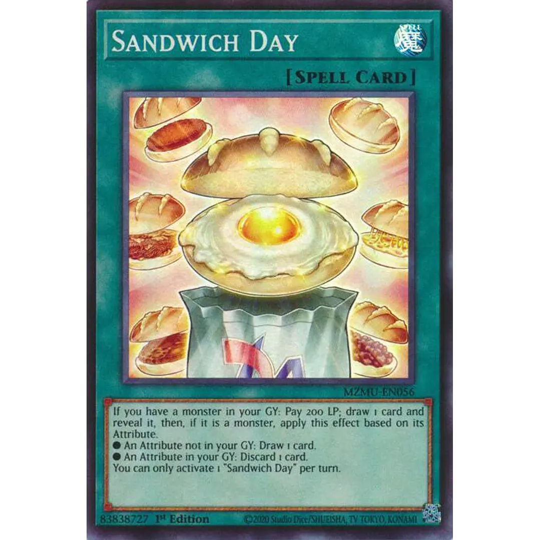 SANDWICH DAY MZMU-EN056 SUPER RARE 1