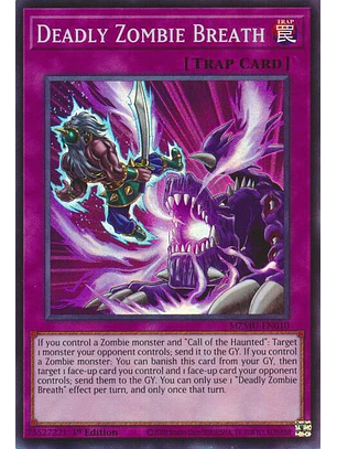 DEADLY ZOMBIE BREATH MZMU-EN010 SUPER RARE