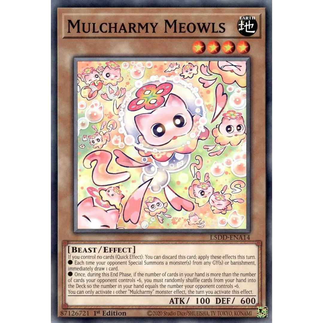 MULCHARMY MEOWLS L5DD-ENA14 COMMON 1
