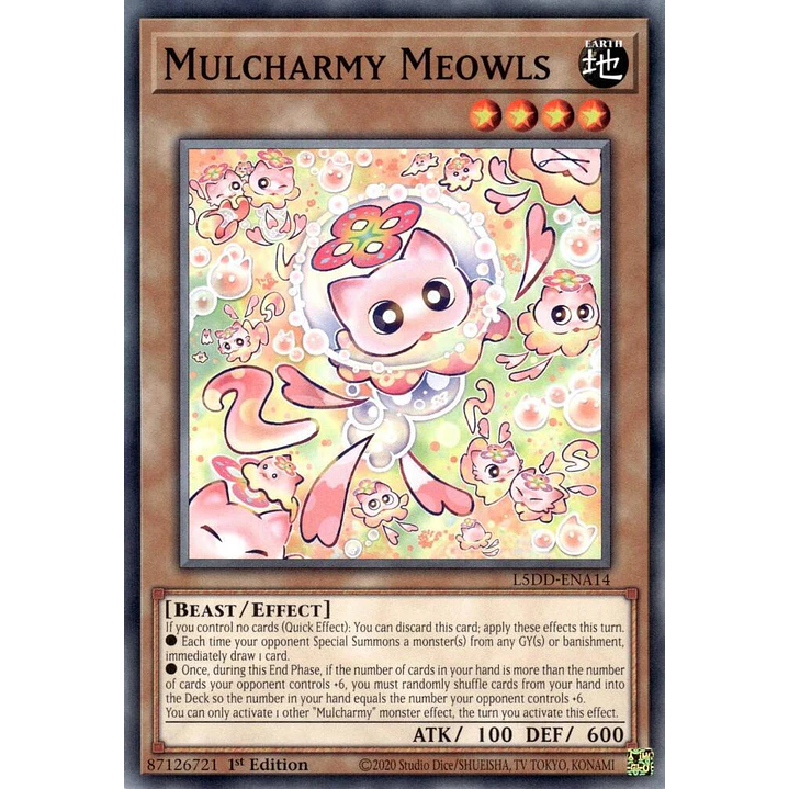 MULCHARMY MEOWLS L5DD-ENA14 COMMON 1