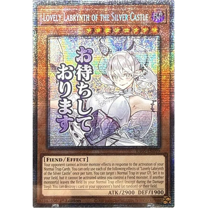 LOVELY LABRYNTH OF THE SILVER CASTLE RA05-EN099 STARLIGHT RARE 1