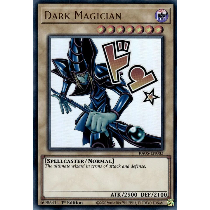DARK MAGICIAN RA05-EN083 ULTRA RARE  1