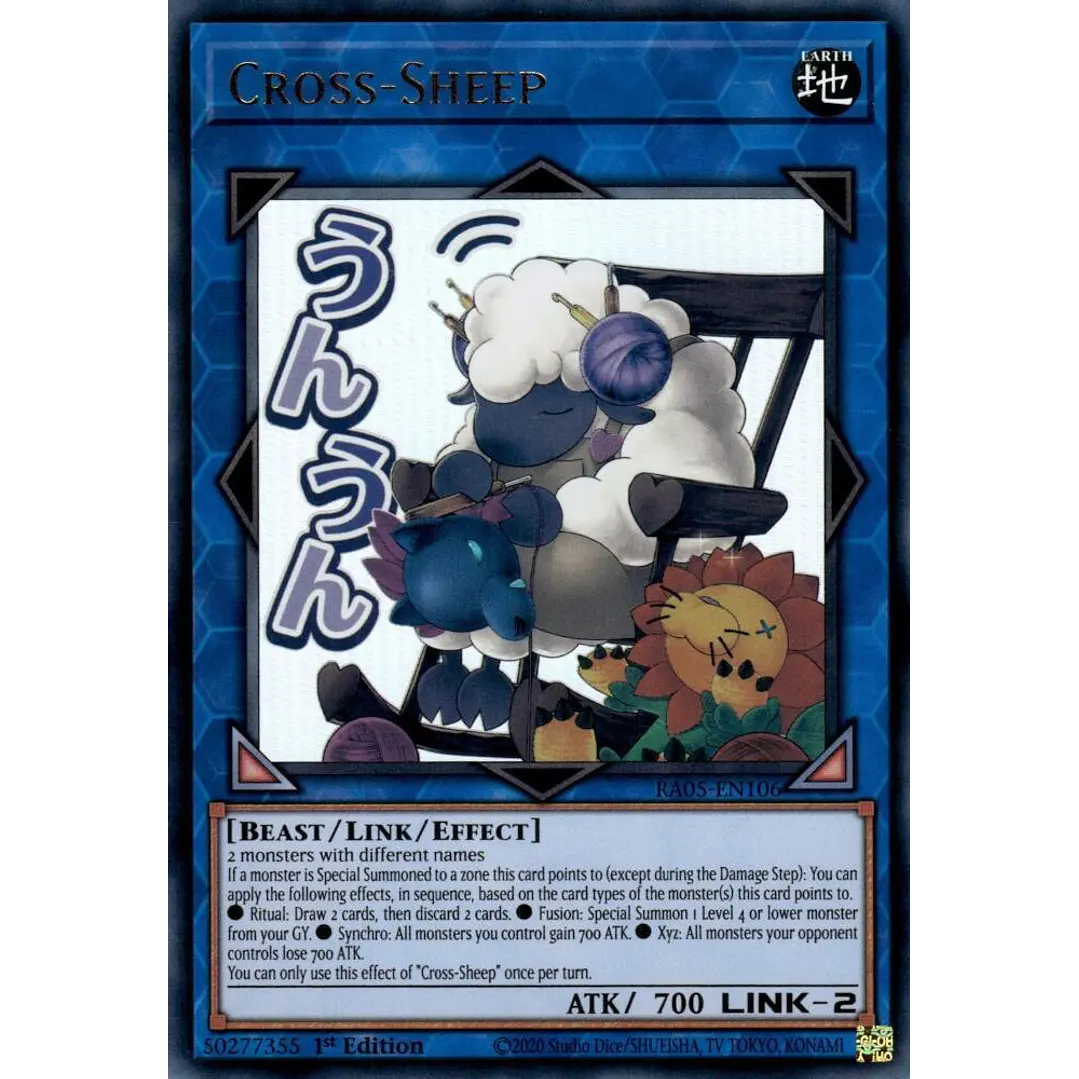 CROSS-SHEEP RA05-EN106 ULTRA RARE  1