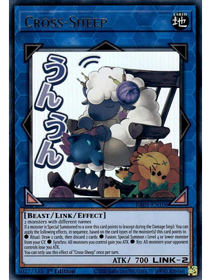 CROSS-SHEEP RA05-EN106 ULTRA RARE 