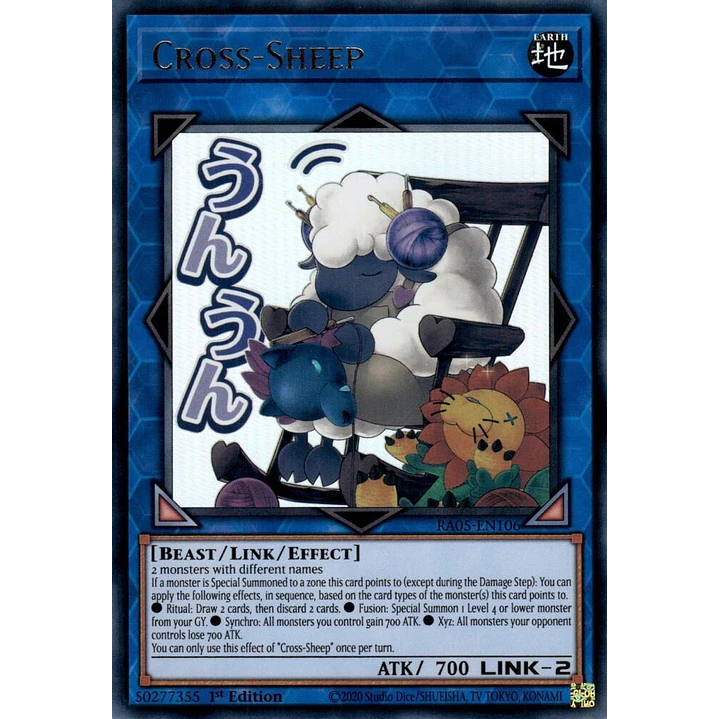 CROSS-SHEEP RA05-EN106 ULTRA RARE  1