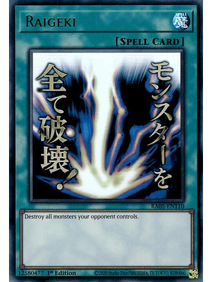 RAIGEKI RA05-EN110 ULTRA RARE 