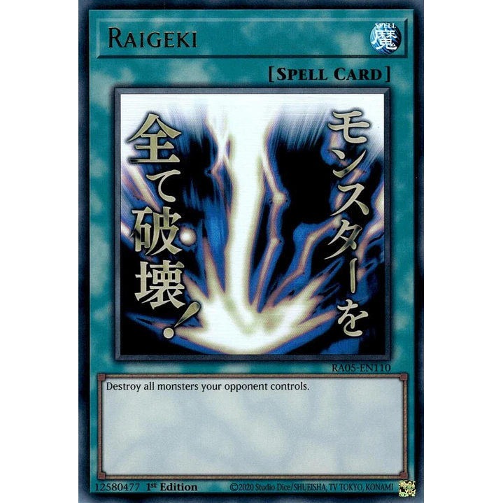 RAIGEKI RA05-EN110 ULTRA RARE  1