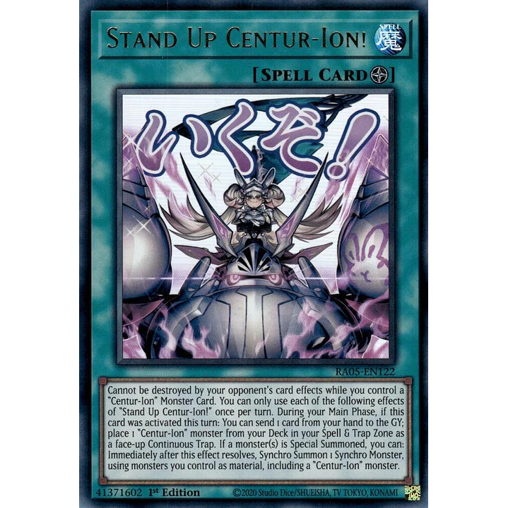STAND UP CENTUR-ION! RA05-EN122 ULTRA RARE 1