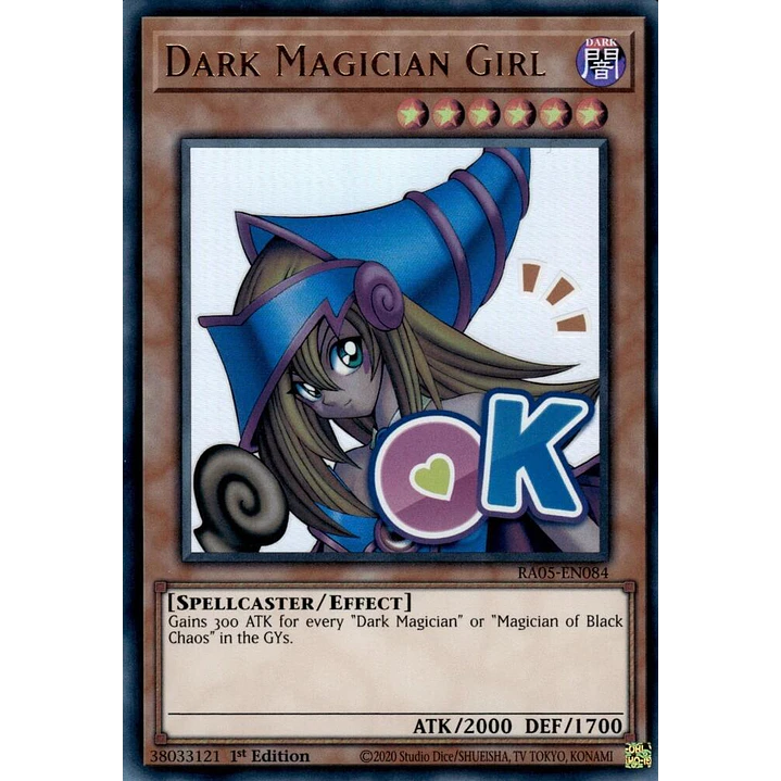 DARK MAGICIAN GIRL RA05-EN084 ULTRA RAE  1