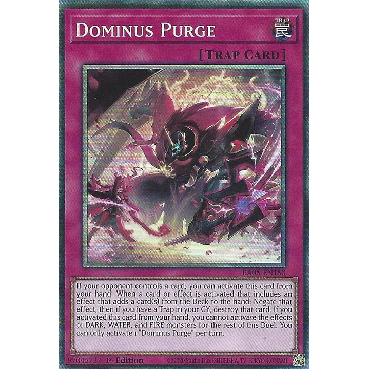 DOMINUS PURGE RA05-EN150 COLLECTOR RARE  1