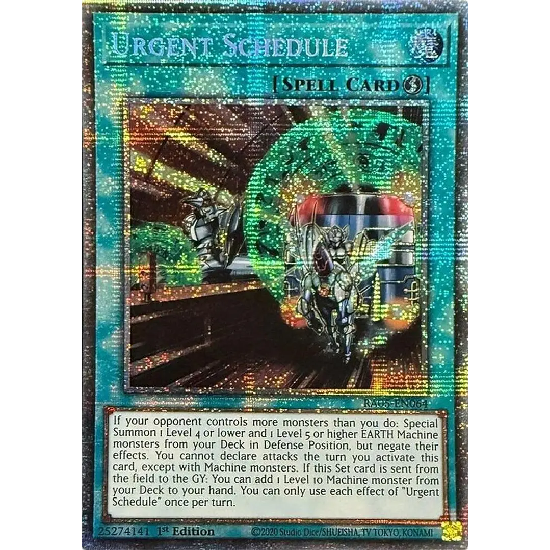 URGENT SCHEDULE RA05-EN064 STARLIGHT RARE 1