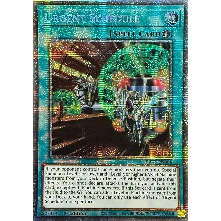 URGENT SCHEDULE RA05-EN064 STARLIGHT RARE 1