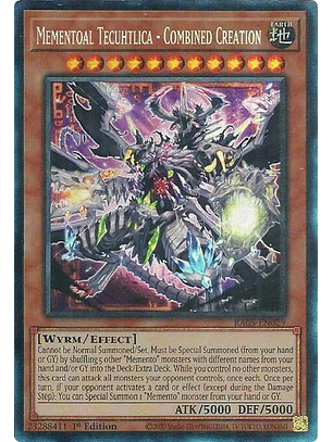 MEMENTOAL TECUHTLICA - COMBINED CREATION RA05-EN029 COLLECTOR RARE