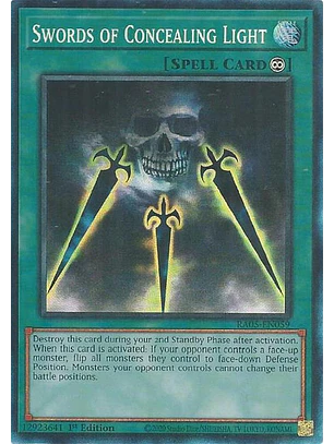 SWORDS OF CONCEALING LIGHT RA05-EN059  COLLECTOR RARE