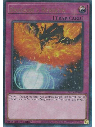DRAGON'S REBIRTH RA05-EN078 ULTIMATE RARE