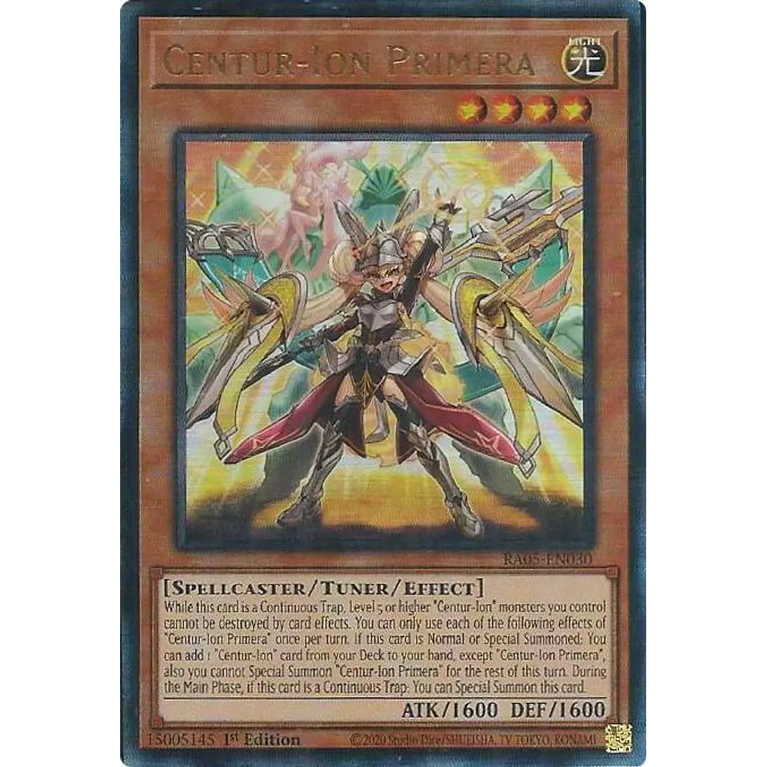 CENTUR-ION PRIMERA RA05-EN030 ULTIMATE RARE 1