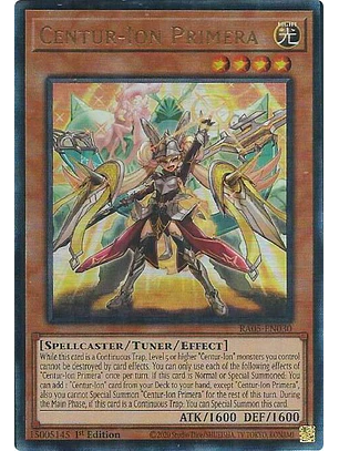 CENTUR-ION PRIMERA RA05-EN030 ULTIMATE RARE