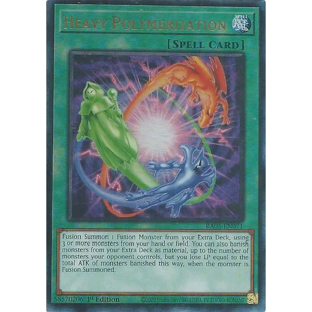 HEAVY POLYMERIZATION RA05-EN071 ULTIMATE RARE 1