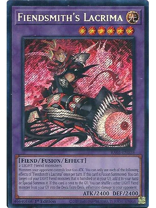 FIENDSMITH'S LACRIMA RA05-EN038 SECRET RARE