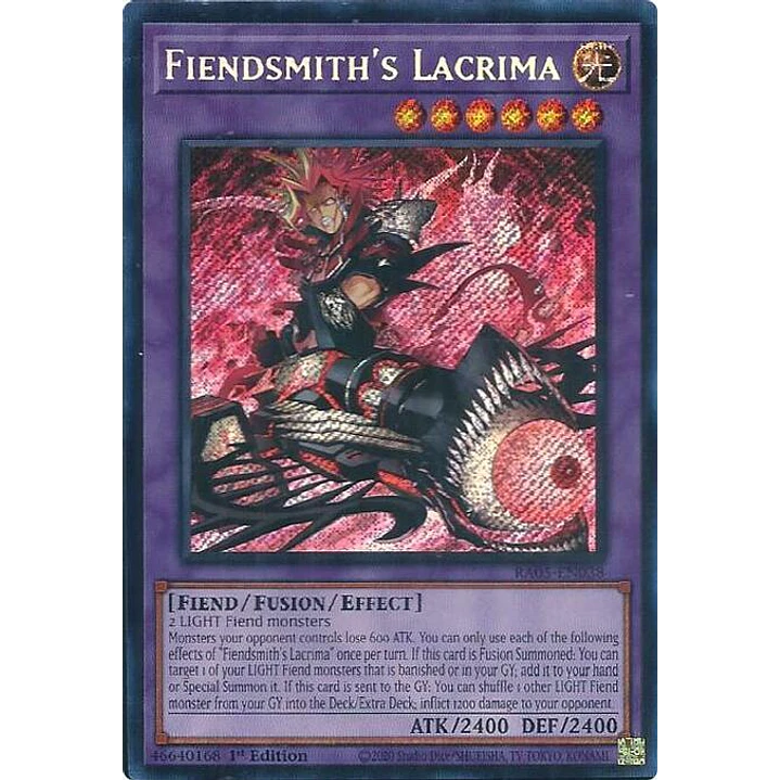 FIENDSMITH'S LACRIMA RA05-EN038 SECRET RARE 1