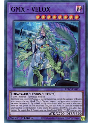 GMX - VELOX BPRO-EN095 SUPER RARE