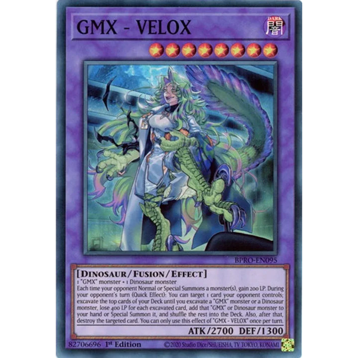 GMX - VELOX BPRO-EN095 SUPER RARE 1