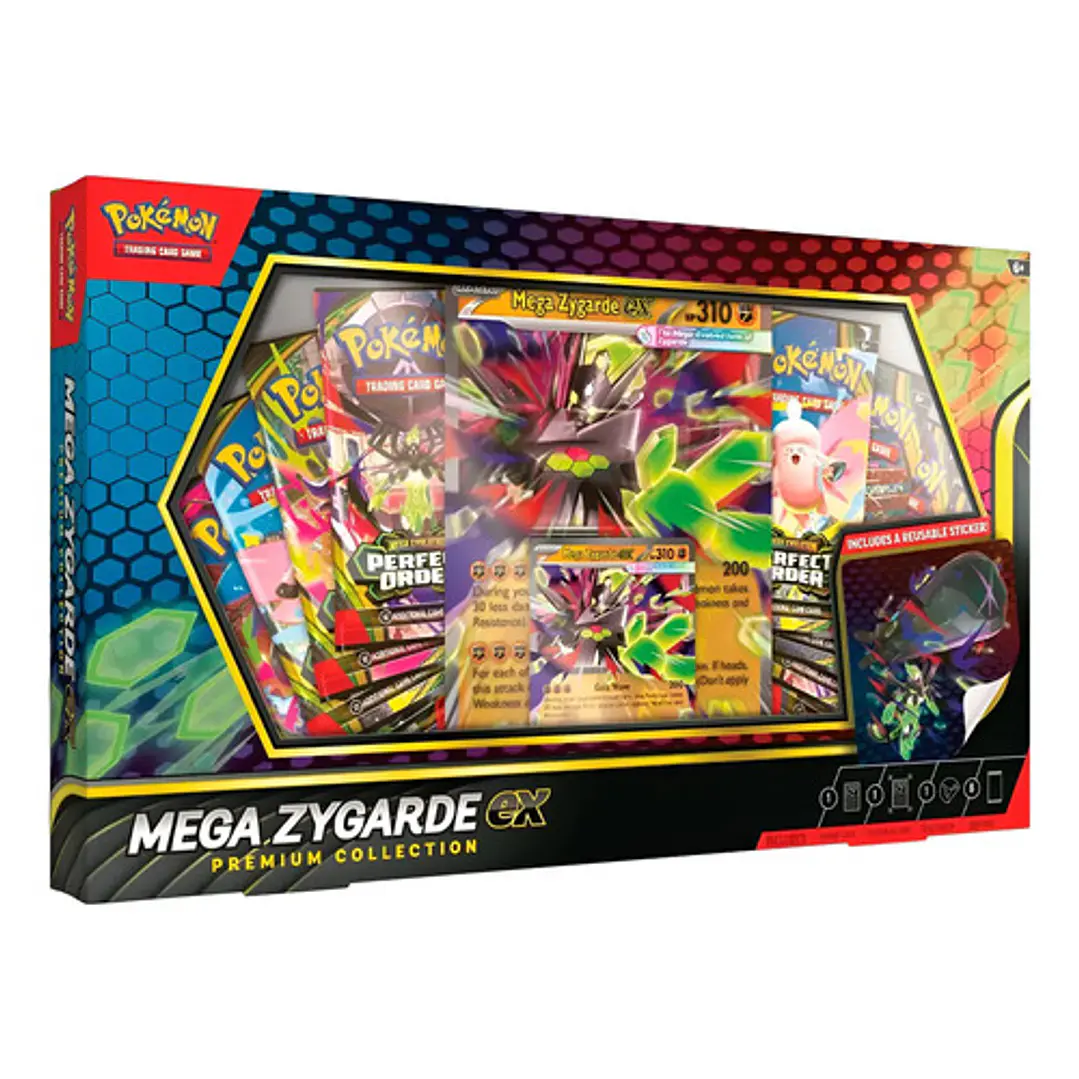 POKÉMON TCG MEGA ZYGARDE EX PREMIUM COLLECTION INGLÉS 1